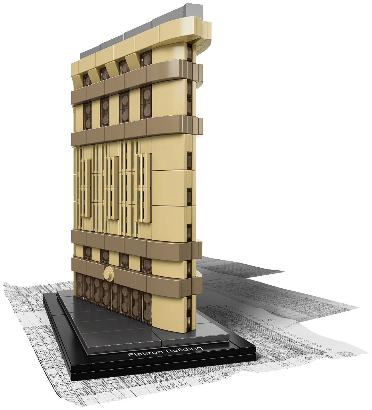 LEGO Architecture 21023 - Дом-Утюг (Флэтайрон-билдинг)