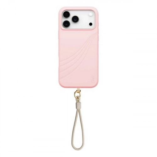 Чехол Uniq для для iPhone 17 Pro COEHL Strap series, розовый